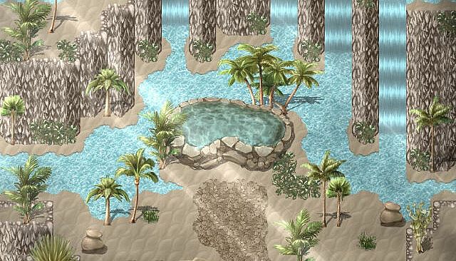 RPG Maker MZ - KR Untamed Desert Tileset