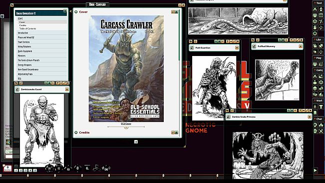 Fantasy Grounds - Carcass Crawler Issue #2 - The official Old- School Essentials Zine