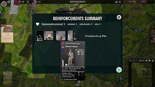 SGS Battle for: Gettysburg