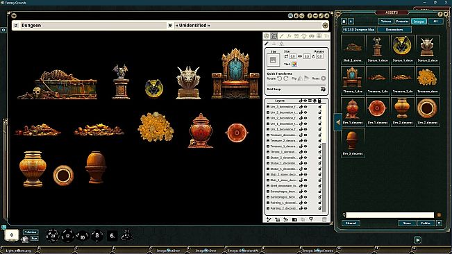 Fantasy Grounds - FG Immersive Dungeon Map Pack