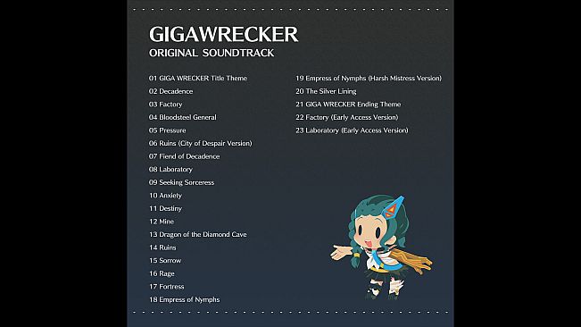 GIGA WRECKER Soundtrack
