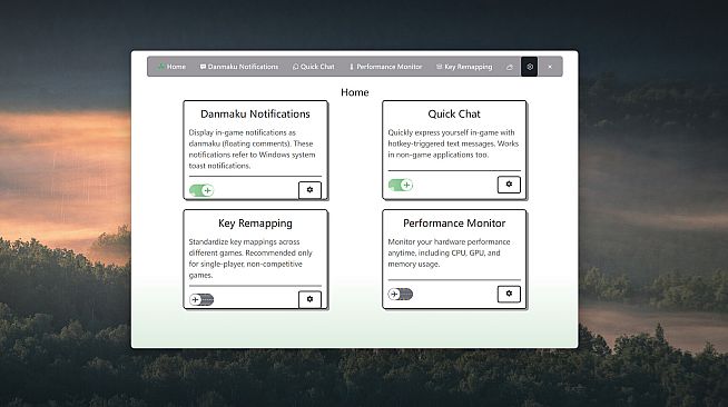 Loongwu Gaming Assistant