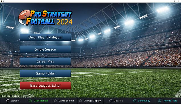 Pro Strategy Football 2024