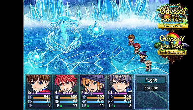 RPG Maker MZ - Odyssey of Fantasy enemy pack