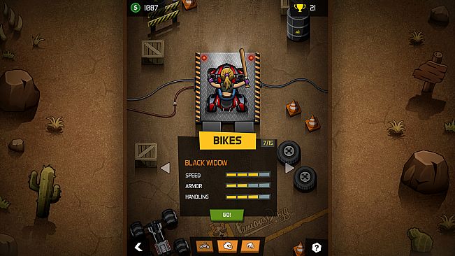 Rude Racers: 2D Combat Racing