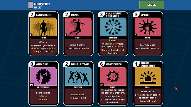Clutchtime: Basketball Deckbuilder