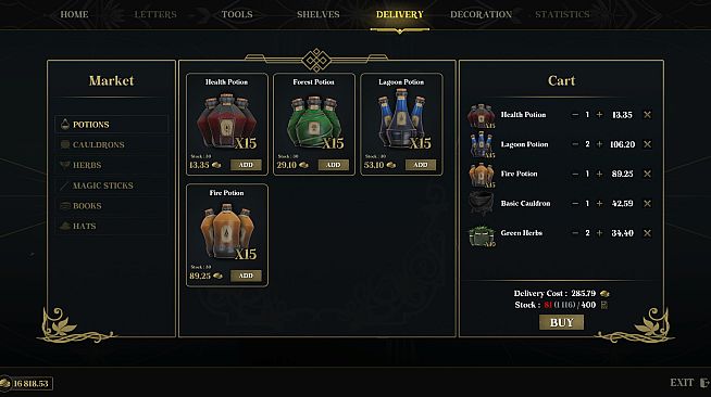 Magic Store Simulator