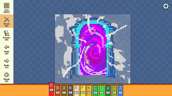 Pixel Cross Stitch - Enchanted Worlds Pack