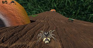 A little Jumpingspider's Garden Adventure (Day 1+2)