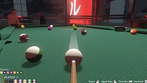 Friends Play Pool