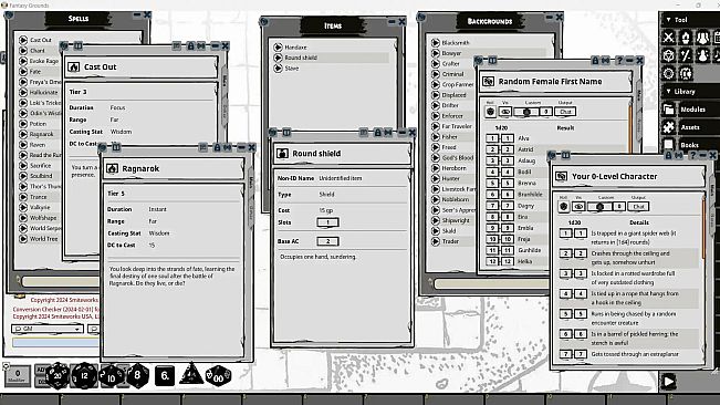 Fantasy Grounds - Cursed Scroll Zine, Vol. 3: Midnight Sun
