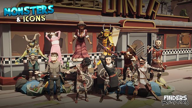 Finders Reapers - Monsters & Icons Character Pack