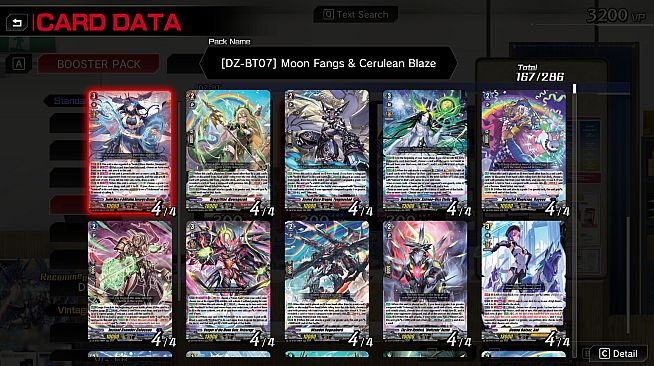 Cardfight!! Vanguard DD 2:Complete Playset 15 "DZ-BT07"