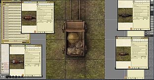 Fantasy Grounds - Pathfinder RPG - GameMastery Map Pack: Vehicles