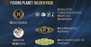 Fishing Planet: Golden Pack