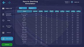 Sports Betting Simulator