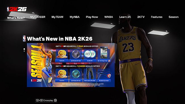 NBA 2K26 MyTEAM Bonus Offer: Season 1
