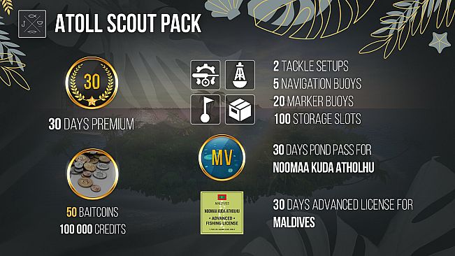 Fishing Planet: Atoll Scout Pack