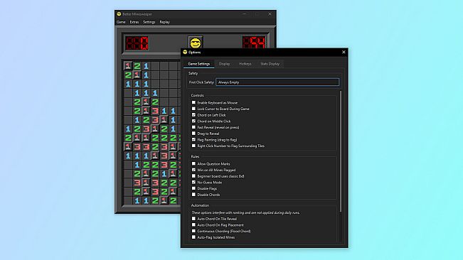 Better Minesweeper