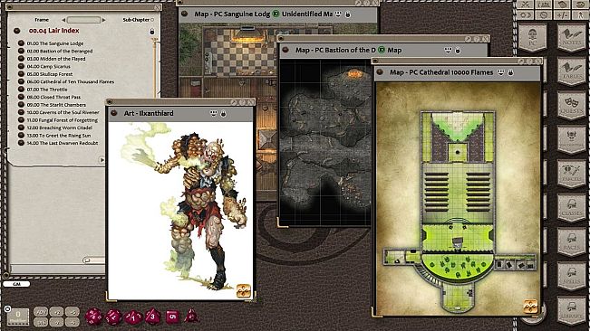 Fantasy Grounds - Underworld Lairs