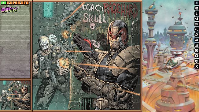 Pixel Puzzles Ultimate - Puzzle Pack: 2000 AD