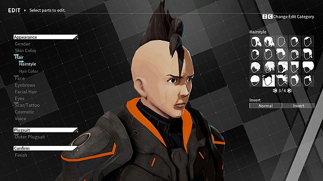 DAEMON X MACHINA - Outer Hairstyles Bundle 1