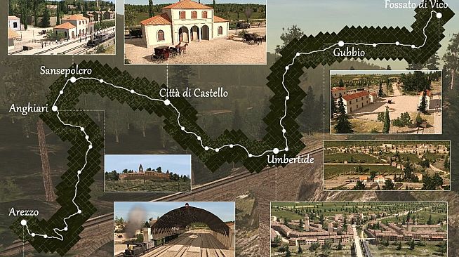 Trainz 2022 DLC - Ferrovia Appennino Centrale 1899