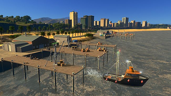 Cities: Skylines - Sunset Harbor
