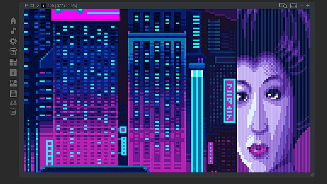 Coloring Game 4 – Cyberpunk