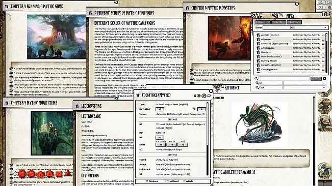 Fantasy Grounds - Pathfinder RPG - Mythic Adventures