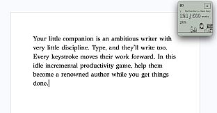 Little Writer Desktop Companion