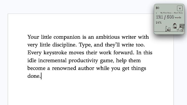 Little Writer Desktop Companion