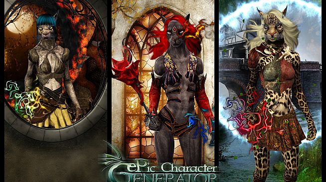 ePic Character Generator - Season #1: Anthro Female