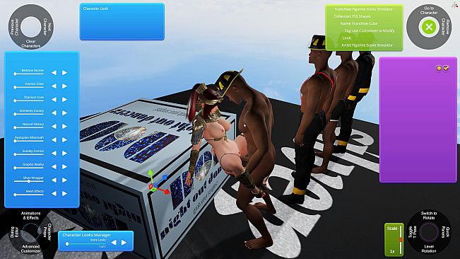 Figurine Scene Simulator: Silver Wrapper (Premium Unlock) NSFW