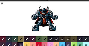 RETRO-PIXEL COLOR PALETTE - NES-55 Palette