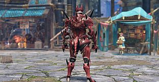 Monster Hunter Rise - "Wild Waist" Hunter layered armor piece