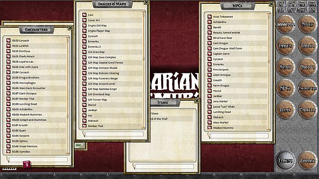 Fantasy Grounds - Lemurian Legends: The Complete Adventures (Barbarians of Lemuria)