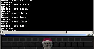 Touch Typing Home Row Speed Grinder - iReact Gnomey Christmas Onscreen Keyboard