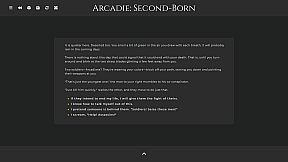 Arcadie: Second-Born
