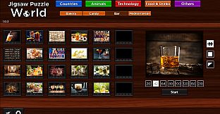 Jigsaw Puzzle World - Bar Drinks