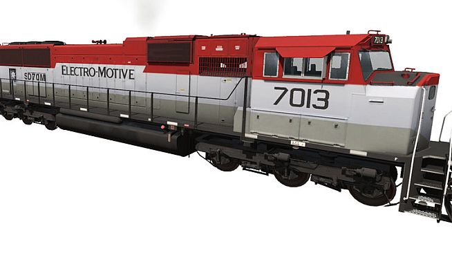 Trainz 2022 DLC - EMD SD70M Demonstrator 2