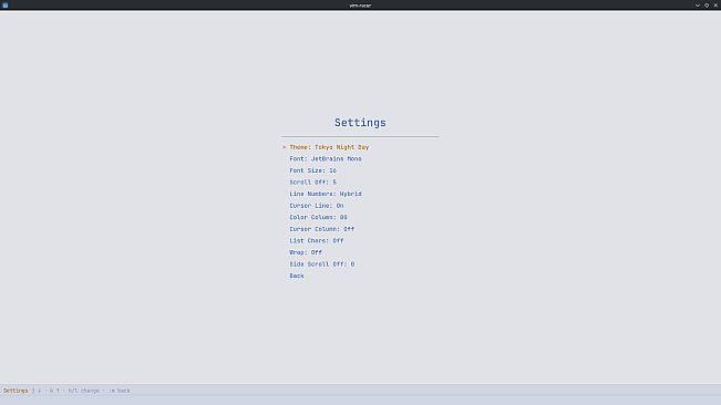 vim racer