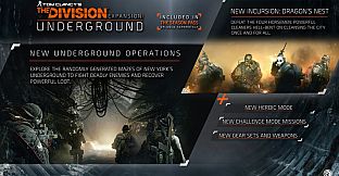 Tom Clancy’s The Division: Expansion I : Underground