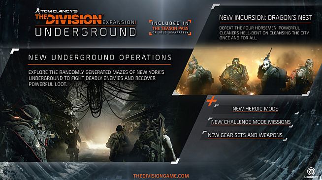 Tom Clancy’s The Division: Expansion I : Underground