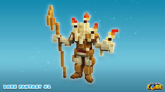 Color a Cube - Dark Fantasy #1