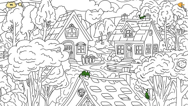 Small Town Filled With Cats