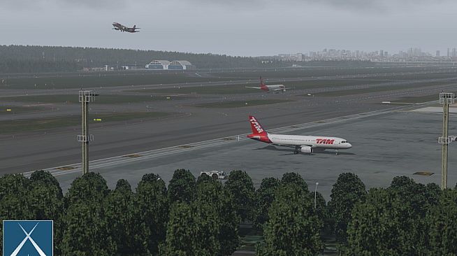X-Plane 11 - Add-on: Globall Art - SBGR - São Paulo - Guarulhos International Airport
