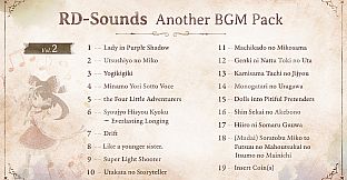 Marisa of Liartop Mountain-RD-Sounds Another BGM Pack Vol.2