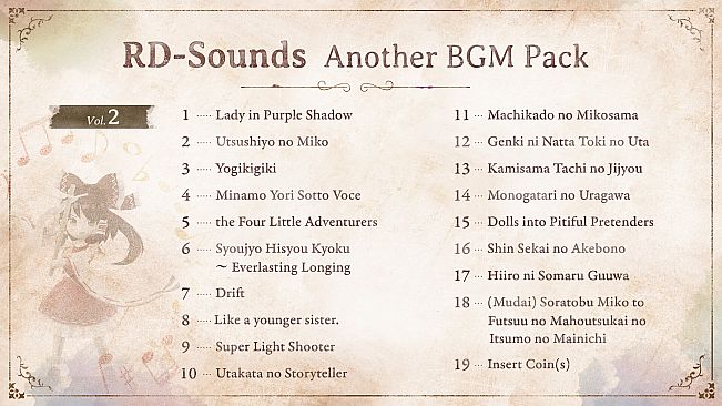 Marisa of Liartop Mountain-RD-Sounds Another BGM Pack Vol.2
