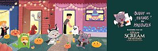 Buddy and Friends on Halloween